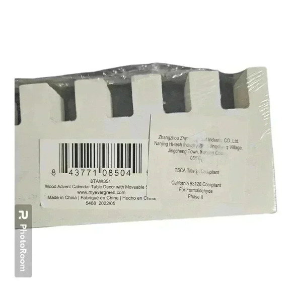 NWT Christmas advent table top decor! - Picture 3 of 5